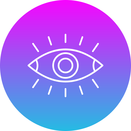 Line-art icon of an eye representing EMDR (Eye Movement Desensitization and Reprocessing) therapy.